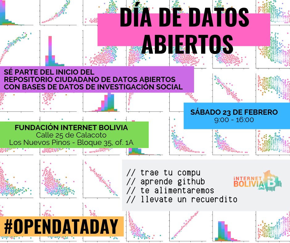 #OpenDataDay Repositorio ciudadano de datos abiertos