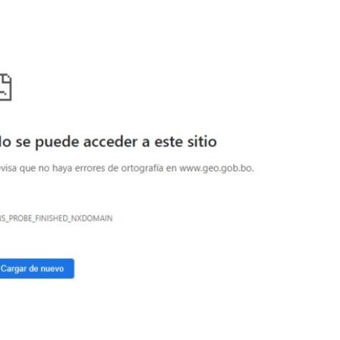 El país se quedó sin su base de datos abiertos, suspendieron el portal GeoBolivia