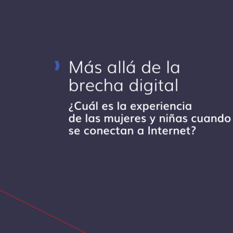 Más allá de la brecha digital: ¿Cuál es la experiencia de las mujeres y niñas cuando se conectan a Internet?