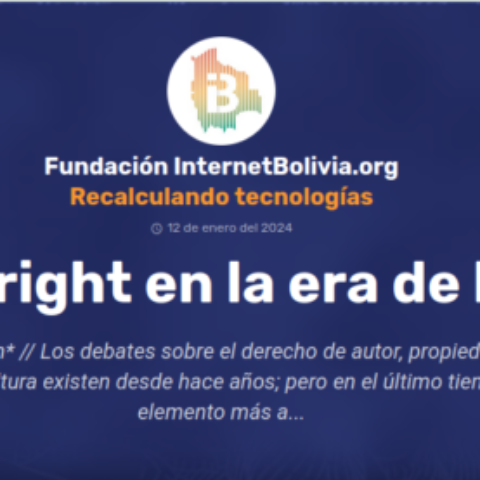 Copyright en la era de la IA