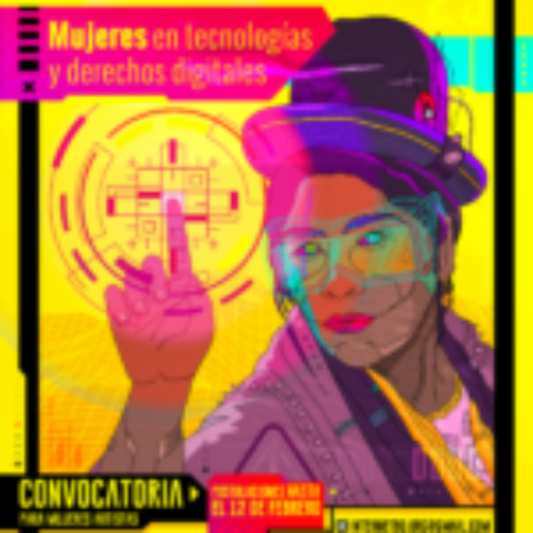 Cibergüenzas Festival de arte urbano: Mujeres en tecnologías y derechos digitales.