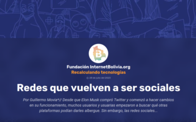 Redes que vuelven a ser sociales