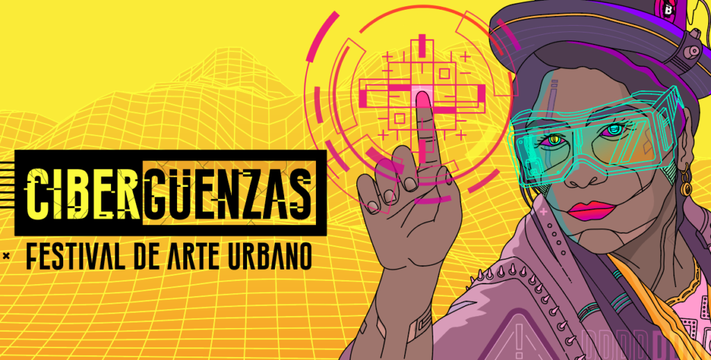 Este año, realizamos el primer festival de mujeres artistas urbanas en Bolivia con el objetivo principal de reflexionar y compartir el mensaje y concepto artístico de cada participante con eje en la tecnología y su visión sobre ella.