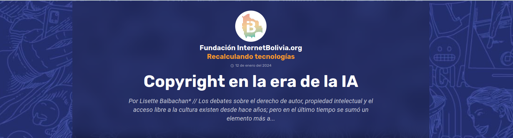 Copyright en la era de la IA