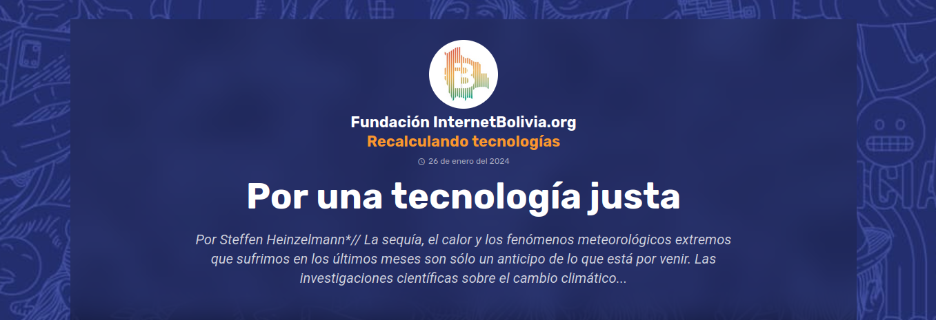 Por una tecnología justa