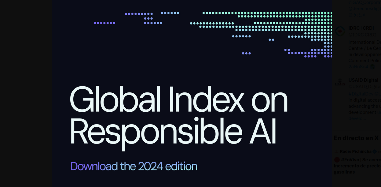 Global index responsable IA