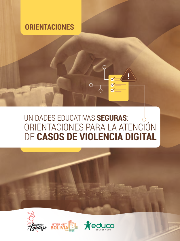 Unidades educativas seguras: orientaciones para la atención de casos de violencia digital